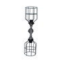 Opviq Pp115 Lámpara de pared Industrial Negro